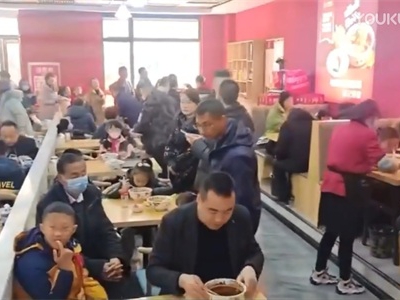 地道好面，遇见兰州|兰州陈记牛肉面宁县首店营业现场