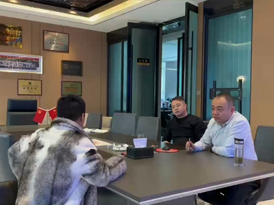 兰州陈作林陈记牛肉面加盟商来总部考察