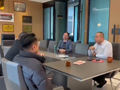 河南新乡加盟商来兰州陈记牛肉面总部考察