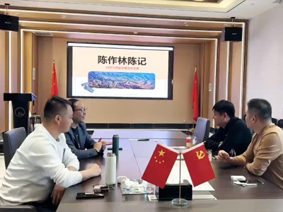 陈记牛肉面泉州加盟商来兰考察