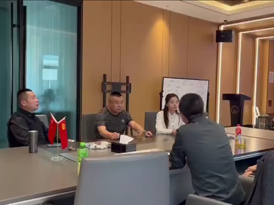 兰州陈记牛肉面太原客户来兰考察