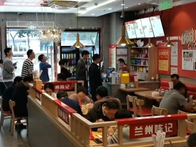陈记运营经理魏总常州加盟店巡店指导中